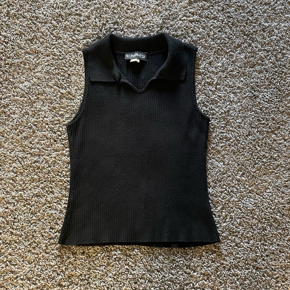 Y2K GAS Collared Tank Top